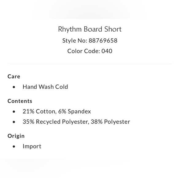 Rhythm Blue and Green Floral Surf Shorts Free People US Sz 8 made in Australia - Picture 10 of 10